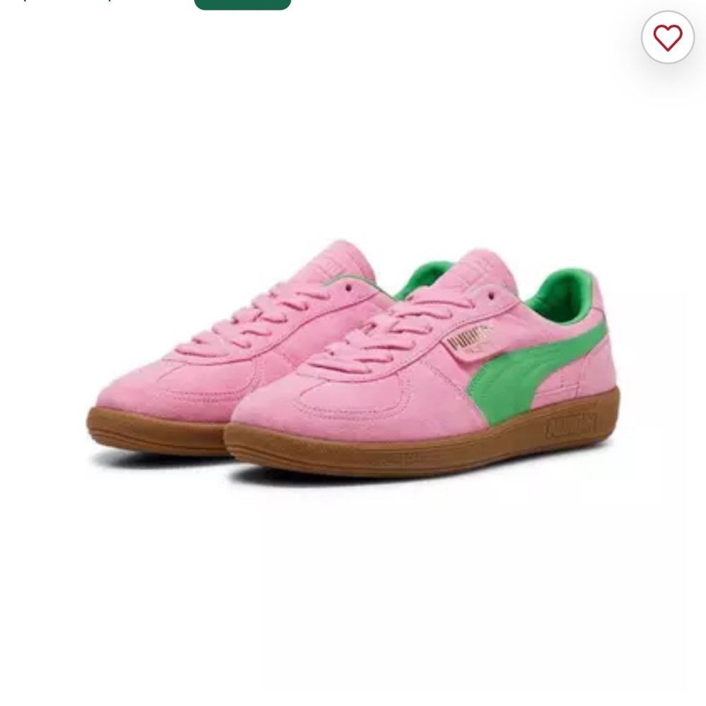 PUMA Palermo OG "Pink/Green" Women's Shoe